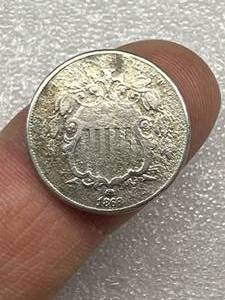 1868 Shield Nickel