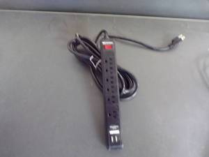 lot 244 image: Assortment of Power Strip Surge Protectors (USB Compatibility)
