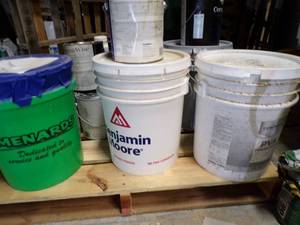 lot 29 image: Huge Assortment of Painting Supplies