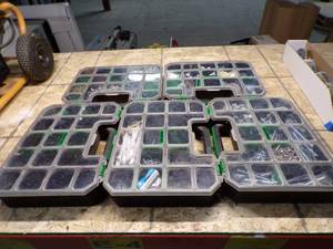 lot 21 image: Storage Boxes  Containers with Supplies