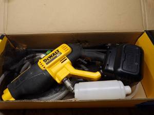 lot 66 image: DeWalt Cordless Pressure Washer