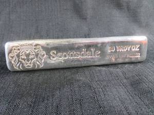 Scottsdale 20 Troy oz .999 Fine Si...