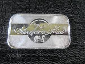 One Troy Ounce .999 Fine Silver Bar...