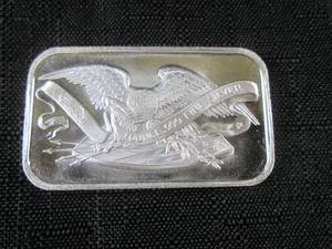 1 Ounce .999 Fine Silver Bar Silver...