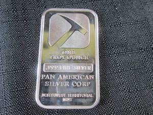 One Troy Ounce .999 Fine Silver Pan...