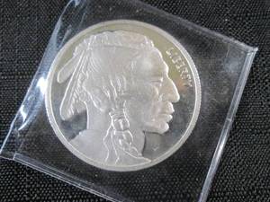 One Troy Ounce .999 Fine Silver Coi...