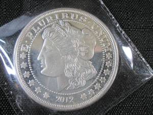 One Troy Ounce .999 Fine Silver Coi...