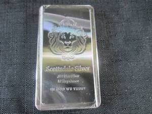 10 Troy Ounces .999 Fine Silver Bar...