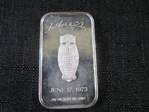 One Ounce .999 Fine Silver Bar Fath...