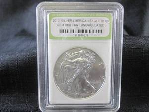 2013 Silver American Eagle $1.00 Co...