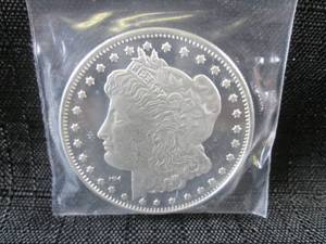 One Troy Ounce .999 Fine Silver Mor...