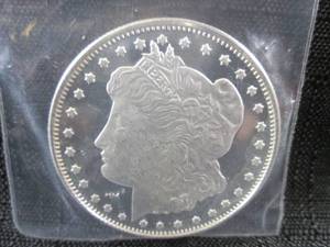 One Troy Ounce .999 Fine Silver Mor...