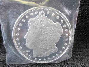 One Troy Ounce .999 Fine Silver Mor...