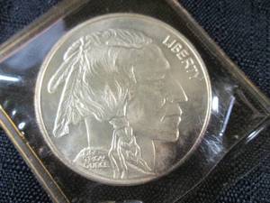 One Troy Ounce .999 Fine Silver Coi...