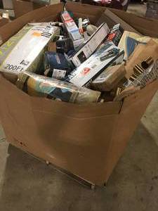 Gaylord of Mixed Misc Items and Hardware Various Models and Conditions Customer Returns See Pictures