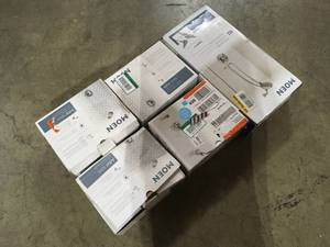 Lot of Mixed Shower Faucets  by MOEN  Customer Returns See Pictures
