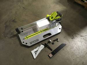 ONE 18V 5-12 in. Flooring Saw with Blade (Tool Only) by RYOBI  Customer Returns See Pictures