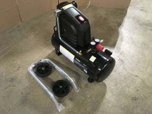 8G 150 PSI Hotdog Air Compressor by Husky  Customer Returns See Pictures