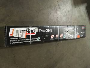 TracONE Universal Truck Bed Ladder Rack 800 lbs. Capacity Black Powder Coat Finish by TracRac   Customer Returns See Pictures