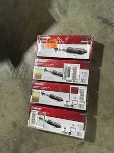 4 Lots of 50 ft.lbs. 38 in. Ratchet Wrench by Husky  Customer Returns See Pictures
