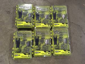 Lot of 48-Piece Project Set by RYOBI Customer Returns See Pictures