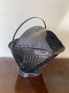 lot 10 image: Vintage Black Coal Bucket