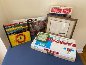 lot 122 image: Vintage Timekeeper, Board Games, and More