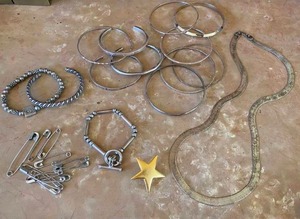 lot 132 image: Sterling and 925 Silver Bracelets & More