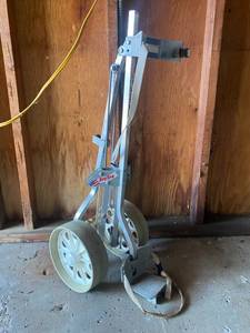 lot 151 image: BagBoy USA Lite Golf Bag Rolling Cart