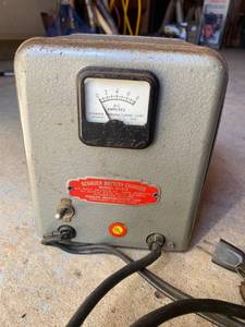 lot 187 image: Vintage Schauer Battery Charger