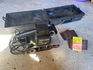 lot 189 image: Craftsman Belt Sander