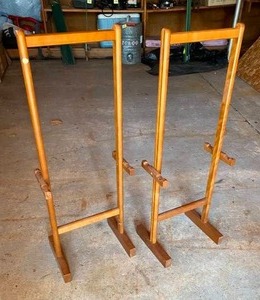 lot 199 image: Vintage TV Tray Stands
