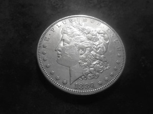 1880 O Morgan Silver Dollar