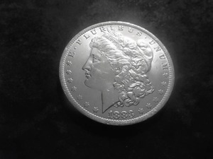 1883 O Morgan Silver Dollar