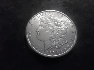 1890 Morgan Silver Dollar