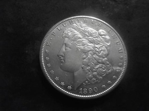 1890 S Morgan Silver Dollar