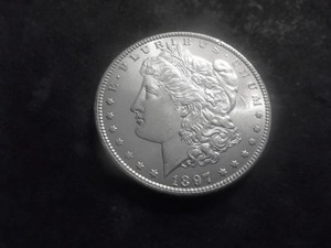 1897 Morgan Silver Dollar