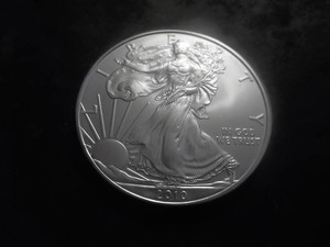 2010 US American Eagle Dollar 1 Oz. .99.0 Fine Silver MS From Unc. Roll