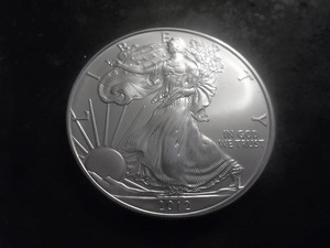 2012 US American Eagle Dollar 1 Oz. .99.0 Fine Silver MS From Unc. Roll