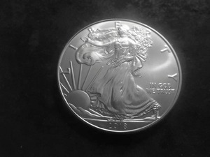 2018 US American Eagle Dollar 1 Oz. .99.0 Fine Silver MS From Unc. Roll