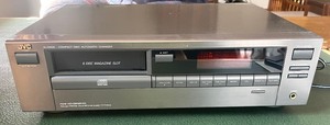 JVC Compact Disk Player with Compact Disk Magazines, Remote and Manual