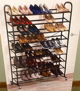 New Neat Freak 9 Tier Mega Shoe Rack