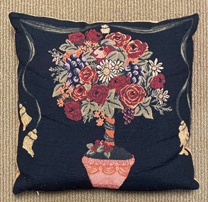 Pair of Floral Accent Pillows