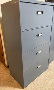 Four Drawer File Cabinet