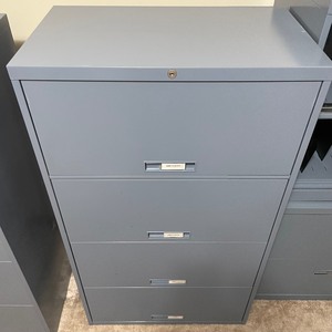 Four Drawer Metal File Cabinet