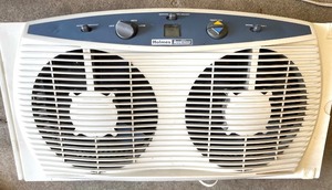 Three Holmes Window Insert Fans and 2 Remotes