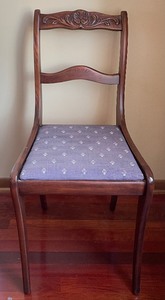 Single Vintage Dining Room Chair