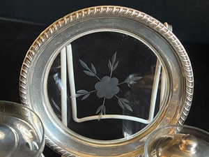 Vintage Sterling and Crystal Items