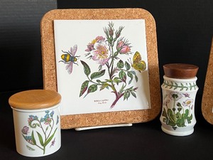 Portmeirion Botanica Garden Covered Jars and Trivets