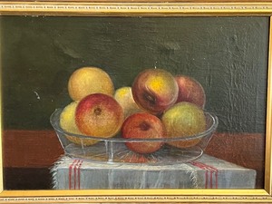 Vintage Framed Original Oil on Board Still Life